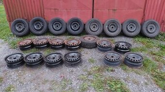 Plechové disky pneu 5x112 6j xR15"R16" vw group