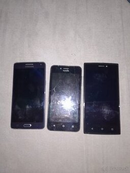 Samsung A5, Huawei LUA-L21, Medion E5005