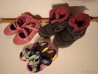 Dievčenská obuv 25,27
