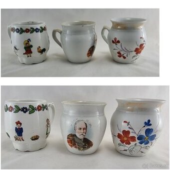 Starožitné hrnčeky - bucľáky