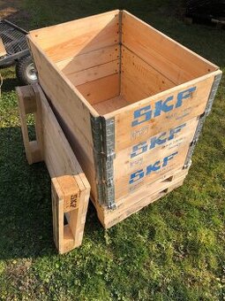 Drevená paleta 60x80cm a paletové ohradky