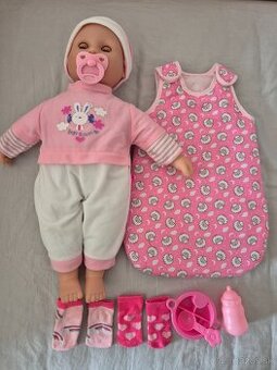 Babika cca 46cm s fusakom