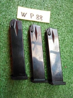 Spolu 3 ks zásobníkov za 30€ pre plyn. Walther P88,9mmP.A.K