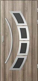 vchodové dvere - PVC fólia jednokridlove - 1