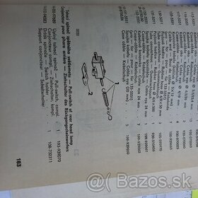 Škoda1202 de Luxe STW/1968, tahací spínač spätného svetla