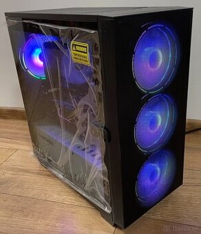 Herný PC -R5 3600,RX 6600 8GB,16GB RAM,128GB SSD,2TB HDD - 1