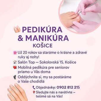 Pedikúra – Manikúra Košice