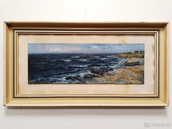 Obraz ALEKOV NAPOLEON, Moře Varna, olej 34x65