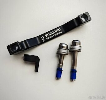 Brzdový adaptér SHIMANO 203mm SM-MA-F203P/PM