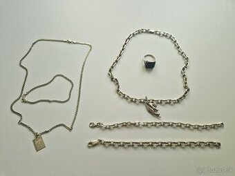 Strieborné Šperky mix
