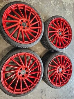 Audi A6 4F 4G Originálne 21“ KESKIN; HANKOOK pneumatikami