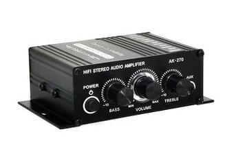 Zosilňovač 2x20W, s adaptérom