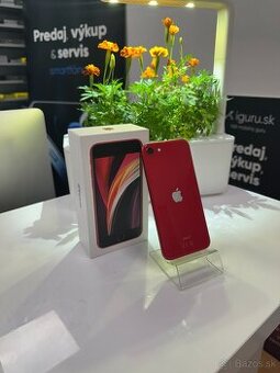 Apple iPhone SE2020 64GB RED-Batéria 100%