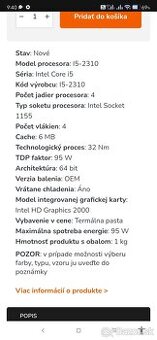 Intel i5 LGA 1151 - 1