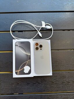 iPhone 16 PRO NATURAL TITANIUM V ZÁRUKE DO 2026