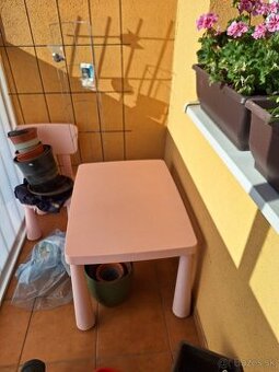 Ikea stolik a 2 stolicky