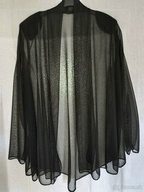 Čierna priesvitná blúzka - 1