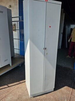 Plechová skrina 2 dielna