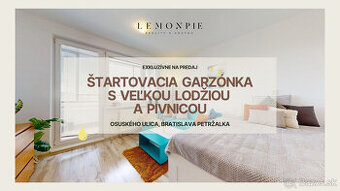 NA PREDAJ GARZÓNKA S VEĽKOU LODŽIOU NA OSUSKÉHO V PETRŽALKE