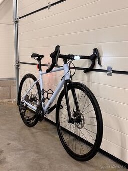 Cestný bicykel EDR AF Microshift Sword 2x10r svetlomodrý