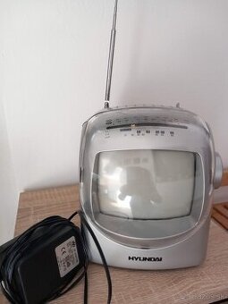 Malý prenosný TV