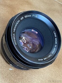 Konica Hexanon AR 52mm f1.8