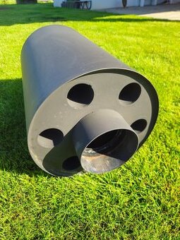 Teplovzdušný výmenník Okrúhly veľký 130/1,5mm