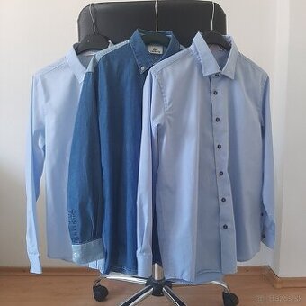 Chlapčenské košele veľ 164cm