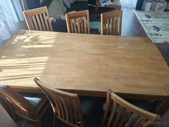 Stôl+stoličky (komplet)