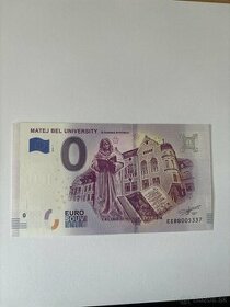 Predám 0€ bankovky 2018, 2019, 2020