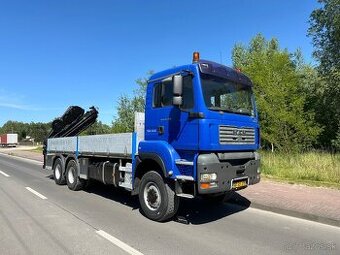 Prodám MAN TGA 26.430 valník 6x6 s Hydraulickou rukou Hiab