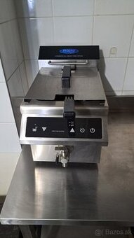 Predám Indukčnú fritézu s kohútikom – 1×8 L