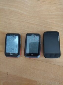 3x GPS cyklopočitače wahhoo element Bolt V2 2x Sigma rox4.0