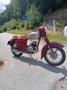 Predám Jawa ČZ 125/351 r.v 1954 s TP a ŠPZ