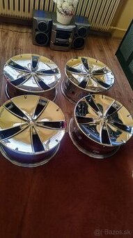 Chromove elektrony Barracuda dvoj roztec 5x100/5x112 R19