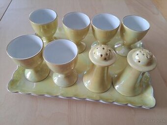 Victoria China Czechoslovakia set na vajíčka
