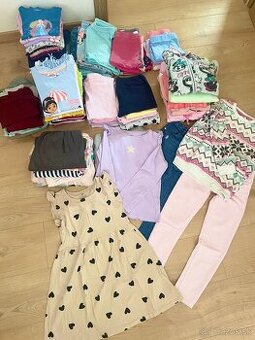 Oblečenie pre dievča 122-128 6-8r