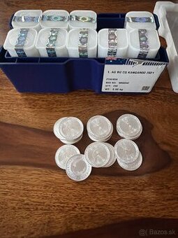 Investičné striebro - strieborné mince