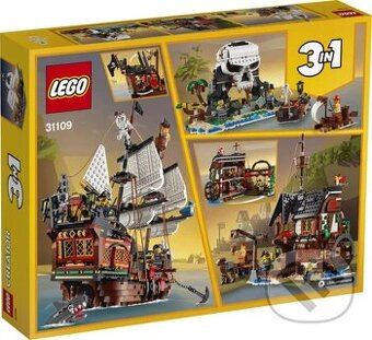 LEGO Creator 31109 Pirátska loď
