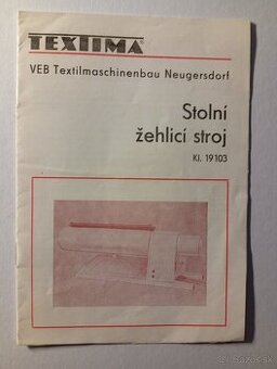 Stolovy žehliaci stroj