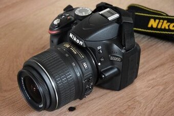 Nikon d3200 s VR 18-55 + brasna + power banka + pamat. karta