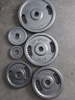 Olympijské kotouče s úchopy TOPSPORT