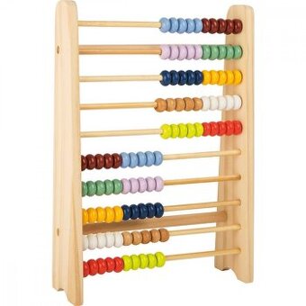 Vedomostne eko hračky - Posuvné drevené počítadlo