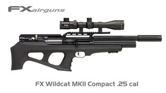 PCP Fx Wild Cat Compact verzia,MKII,Bullpup vzduchovka