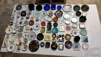 Predám zbierku 87 popolníkov