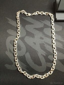 pánska strieborná retiazka