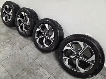 ‼️Alu disky KIA 16"+☀️letné pneu 205/60 R16