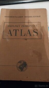 Starý školský atlas - 1