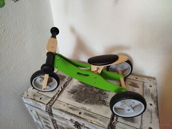 Drevené odrážadlo Nicko 2 v 1