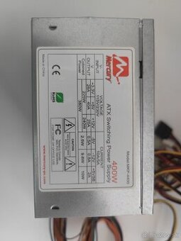Predám Mercury 400W zdroj